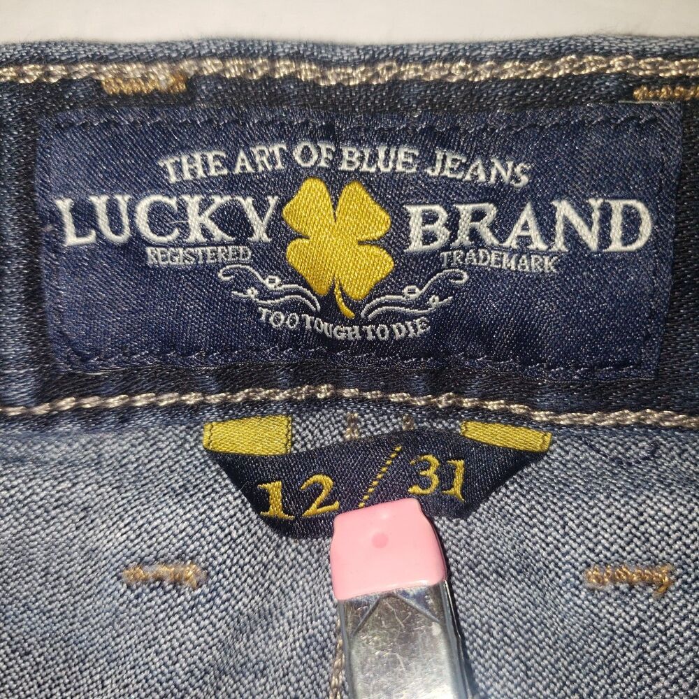 LUCKY BRAND Lola Boot Bootcut Denim Jeans Womens Size 12/31 - Picture 5 of 10